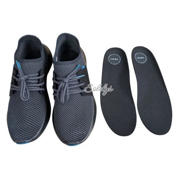 Vessi Everyday Classic Womens 8 Black Vegan Waterproof Dyma-Tex Lace Up Sneaker